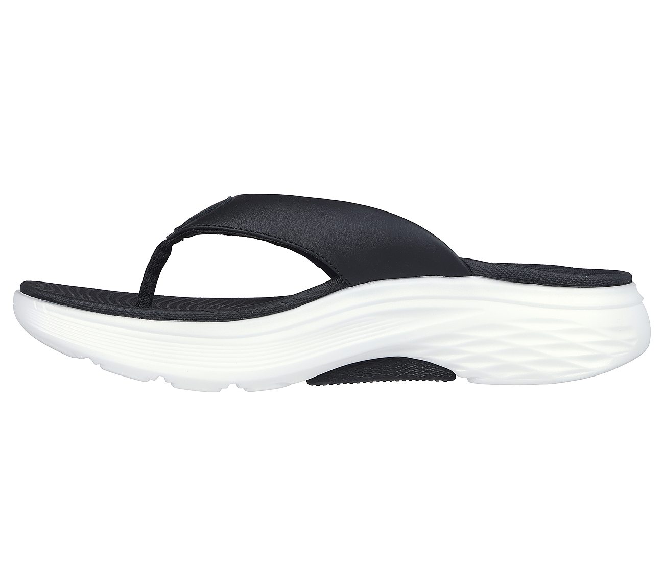 MAX CUSHIONING ARCH FIT PRIME, BLACK/WHITE Footwear Left View