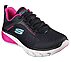 GLIDE-STEP FLEX AIR, BLACK/PURPLE Footwear Lateral View