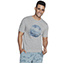 SKECHERS PIER TEE, LIGHT GREY Apparel Lateral View