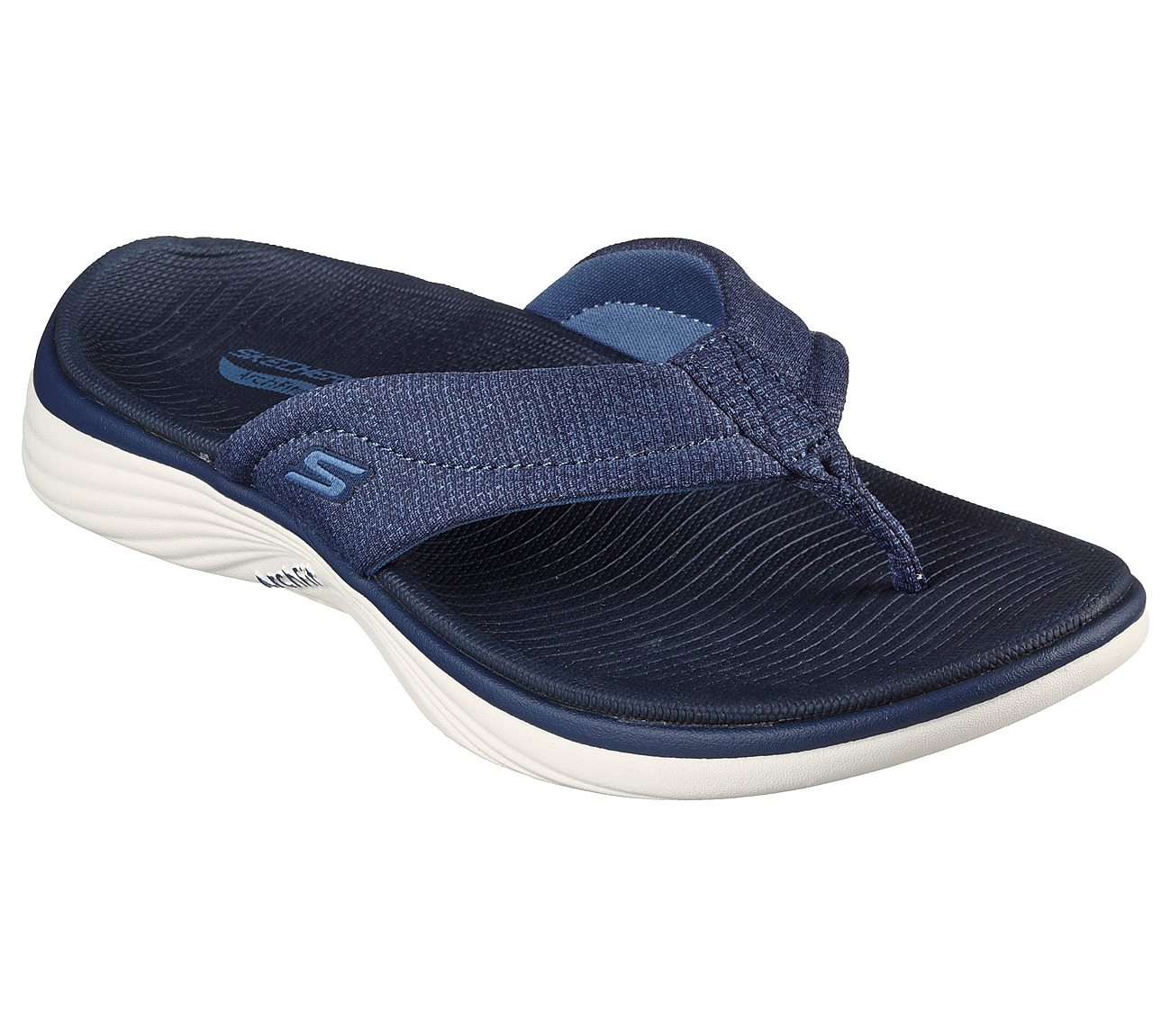 ARCH FIT RADIANCE - GLEAM, NAVY Footwear Lateral View