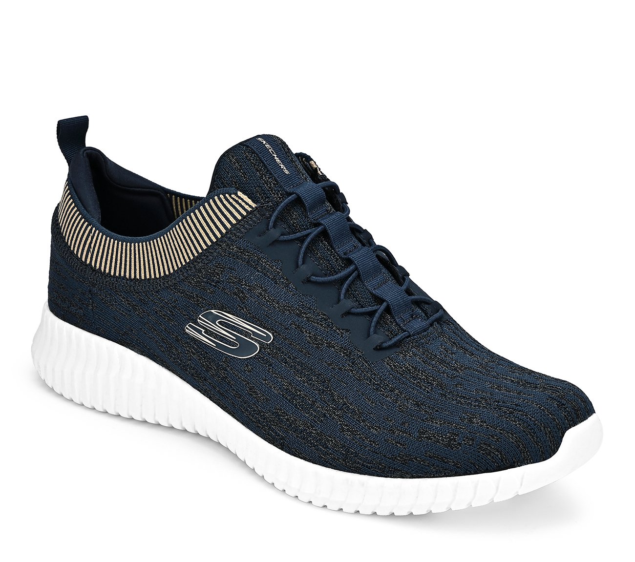 ULTRA FLEX, NAVY/YELLOW Footwear Right View