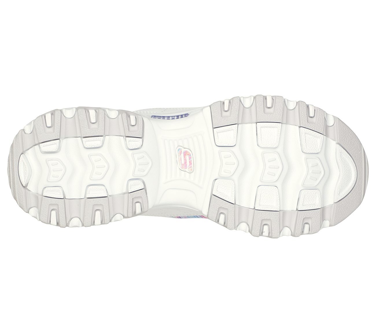 D'LITES-WHIMSICAL DREAM, WHITE/MULTI Footwear Bottom View