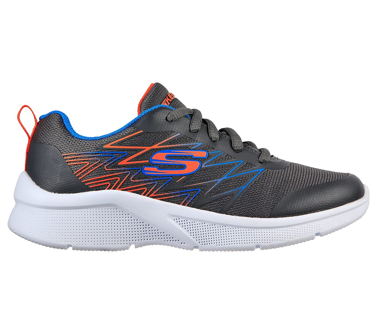 MICROSPEC - QUICK SPRINT, GREY/BLUE Footwear Right View