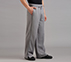 STRAIGHT SIDE SLIT PANTS,  Apparel Bottom View