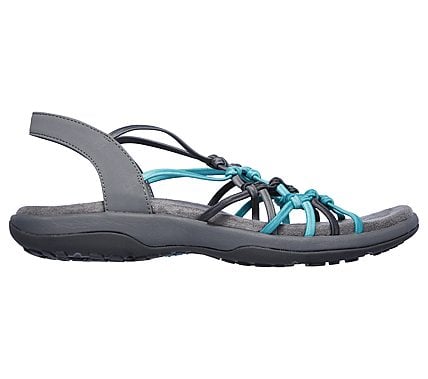 REGGAE SLIM - FORGET ME KNOT, GREY/TURQUOISE Footwear Right View