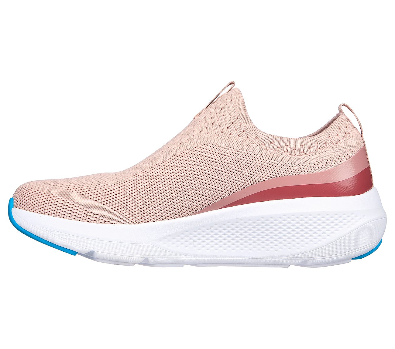 GO RUN ELEVATE - HOT STREAK, ROSE Footwear Left View