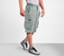 APPAREL MENS, BLACK/CHARCOAL
