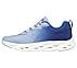 GO RUN SWIRL TECH SPEED, BLUE/LIGHT BLUE Footwear Left View