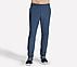 GOSTRETCH ULTRA TAPERED PANT, CHARCOAL/NAVY Apparel Lateral View