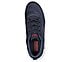 GO RUN SWIRL TECH, NAVY/RED Footwear Top View