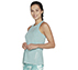 DIAMOND BLISSFUL TANK, TURQUOISE Apparels Lateral View