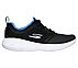 GO RUN FAST -, BLACK/BLUE Footwear Right View