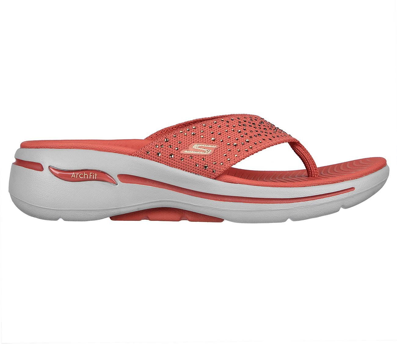 GO WALK ARCH FIT SANDAL - DAZZLE,  Footwear Left View