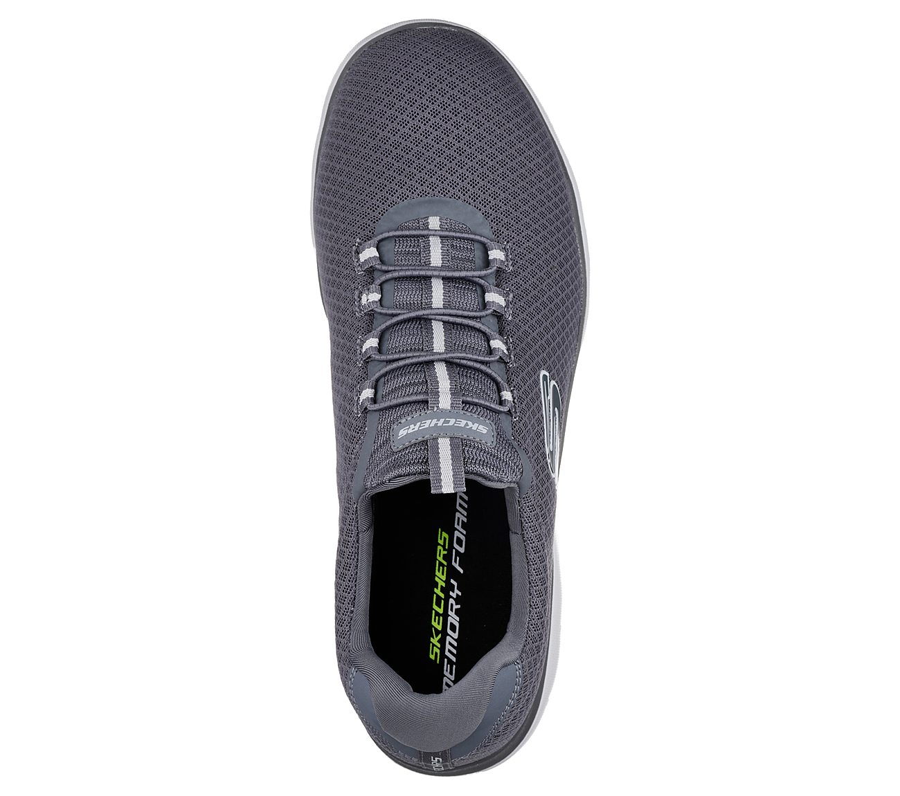 SUMMITS, CCHARCOAL Footwear Top View