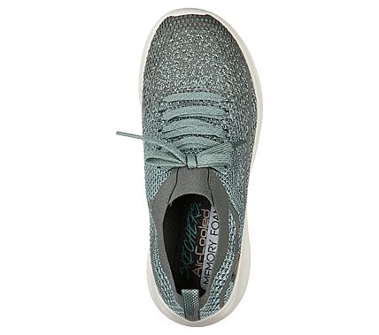 ULTRA FLEX - SILVER SURFING, SAGE Footwear Top View