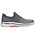 GO WALK ARCH FIT-LINEAR AXIS, CCHARCOAL Footwear Lateral View
