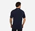 MI FAN LOGO POLO, Navy Blue Apparel Left View