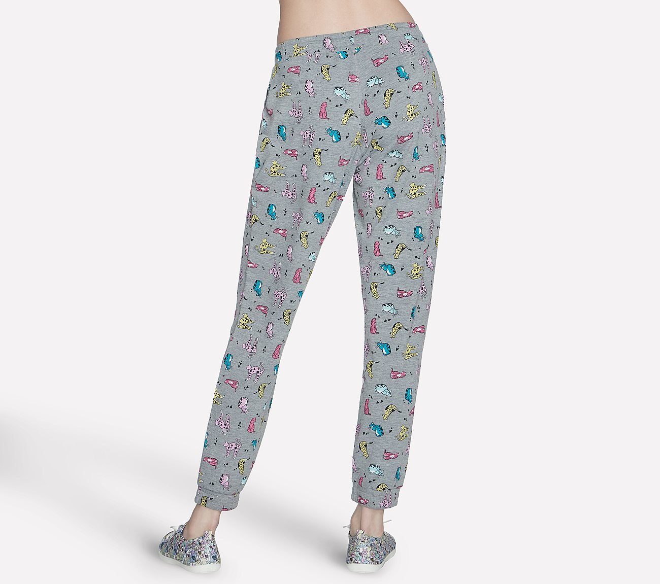 BOBS PURRRFECT TERRY PRETTY K, GREY Apparel Top View