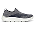 GO WALK FLEX, CHARCOAL/NAVY Footwear Lateral View