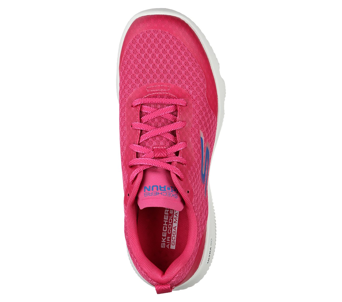 GO RUN FOCUS-INSTANTLY, HOT PINK Footwear Top View