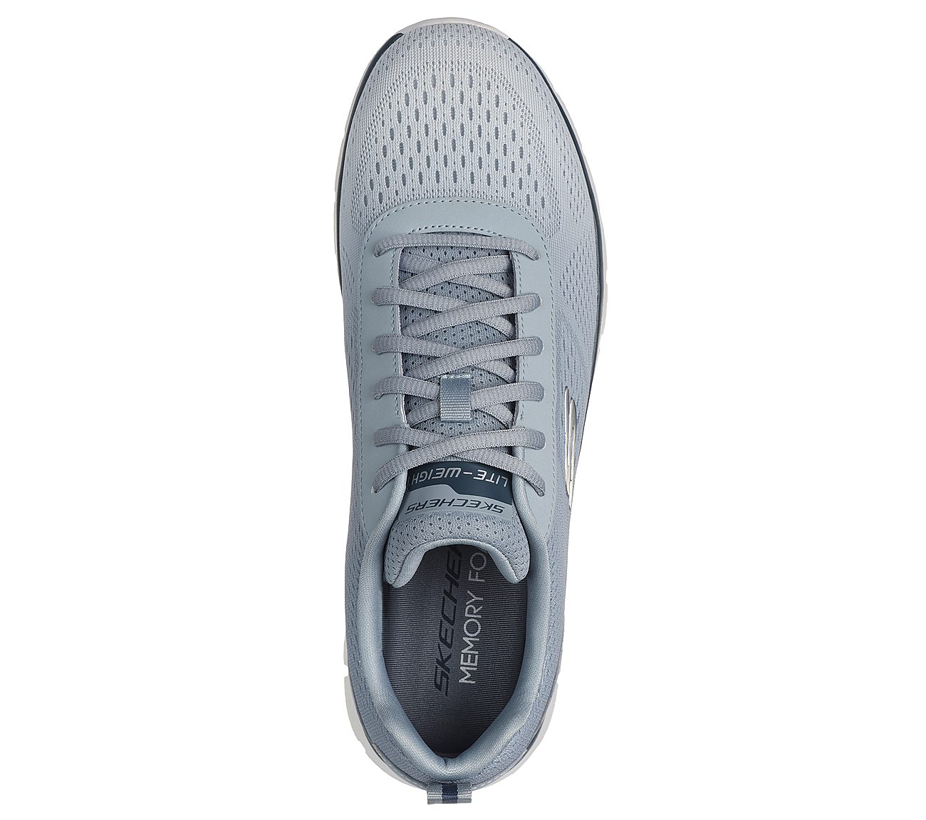 TRACK-RIPKENT, LIGHT GREY Footwear Top View