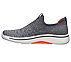 GO WALK ARCH FIT-LINEAR AXIS, CCHARCOAL Footwear Left View