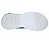 FLEX-GLOW - DEZLOM, BLACK/BLUE/LIME Footwear Bottom View