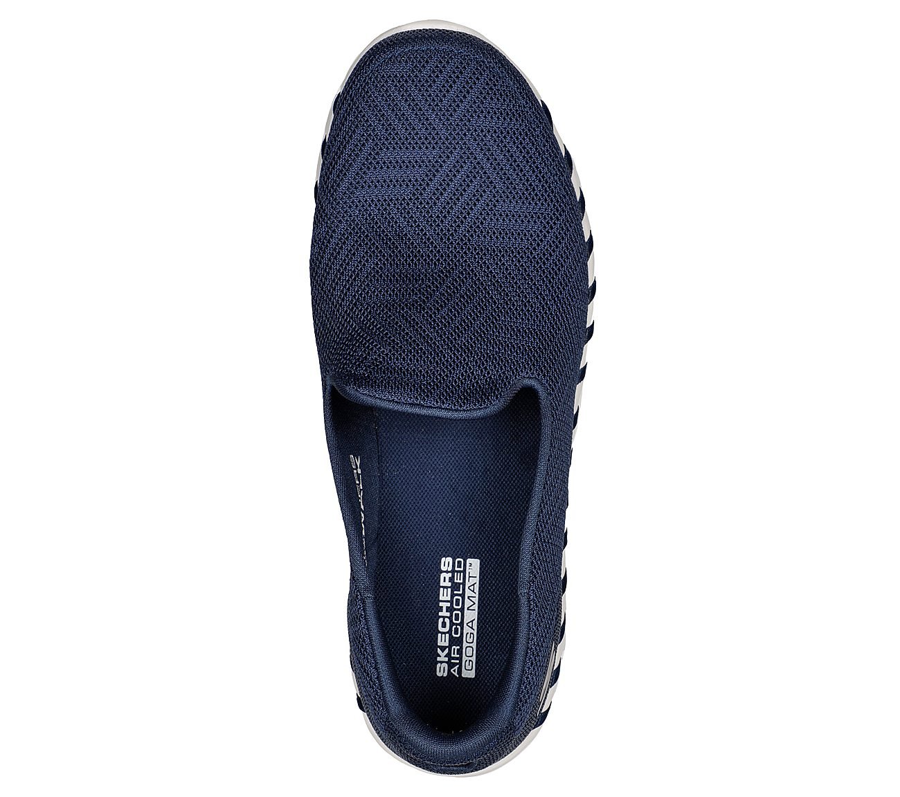 GO WALK SMART 2, NAVY/WHITE Footwear Top View
