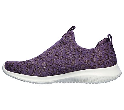 ULTRA FLEX-WILD JOURNEY, PLUM Footwear Left View