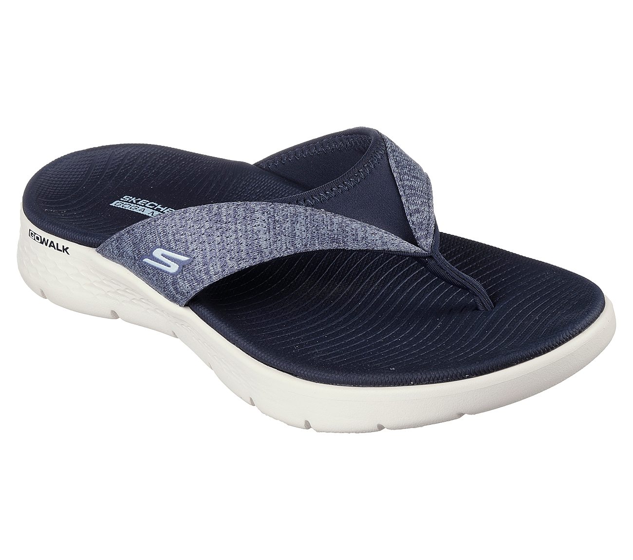 GO WALK FLEX SANDAL - SUNLIT, NNNAVY Footwear Right View