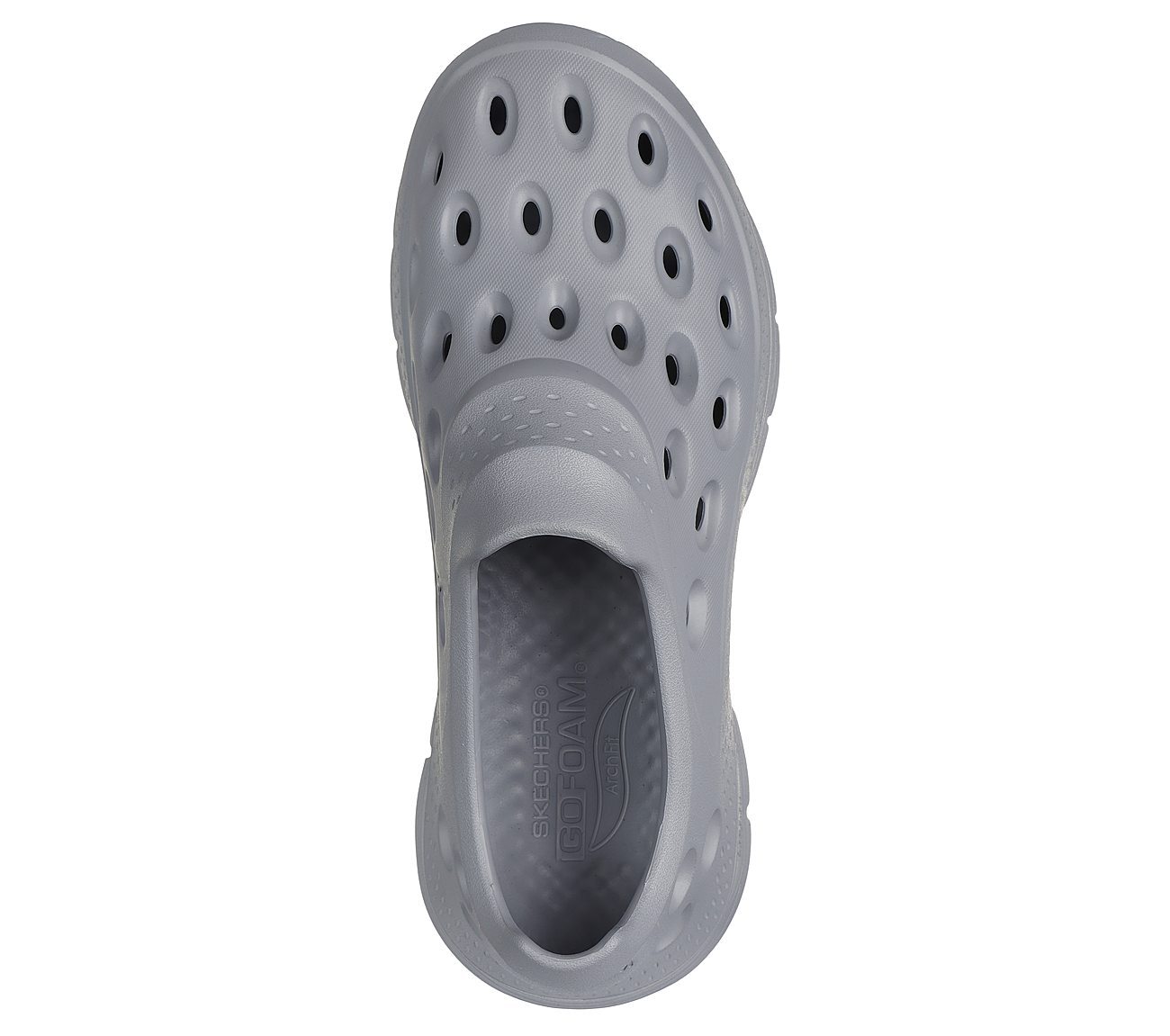 ARCH FIT GO FOAM 1, Grey Footwear Top View