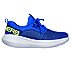 GO RUN FAST - VALOR, BLUE/LIME Footwear Right View