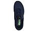 SKECHERS SLIP-INS: SKECH-LITE PRO - PRIMEBASE, NAVY/YELLOW Footwear Top View