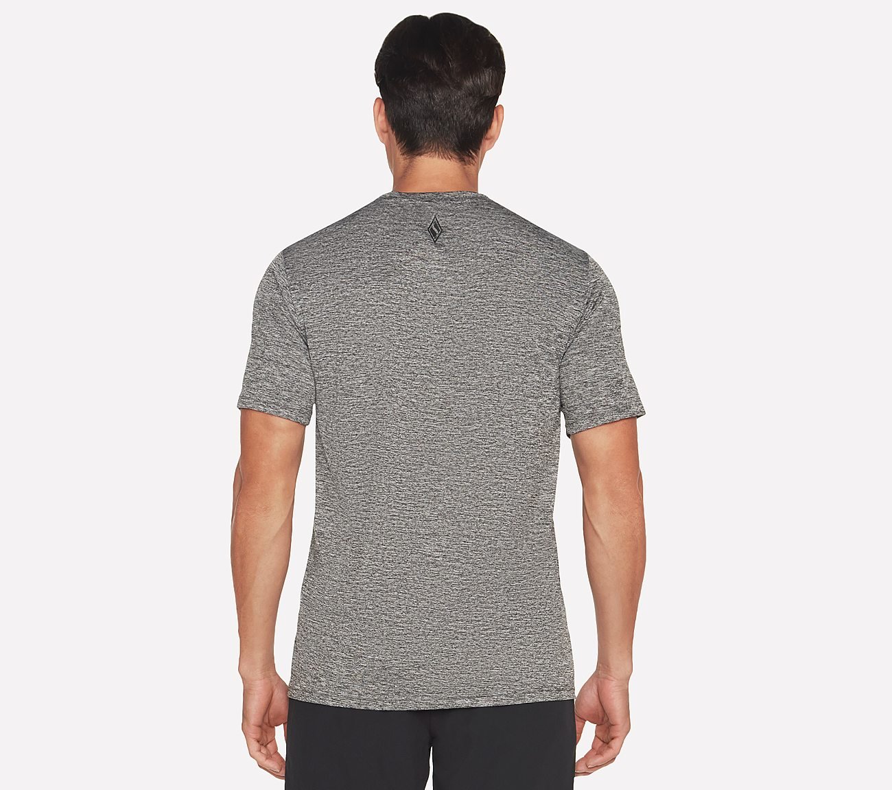 GODRI CHARGE T-SHIRT, CCHARCOAL Apparels Top View
