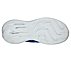 GO RUN FAST - VALOR, BLUE/LIME Footwear Bottom View