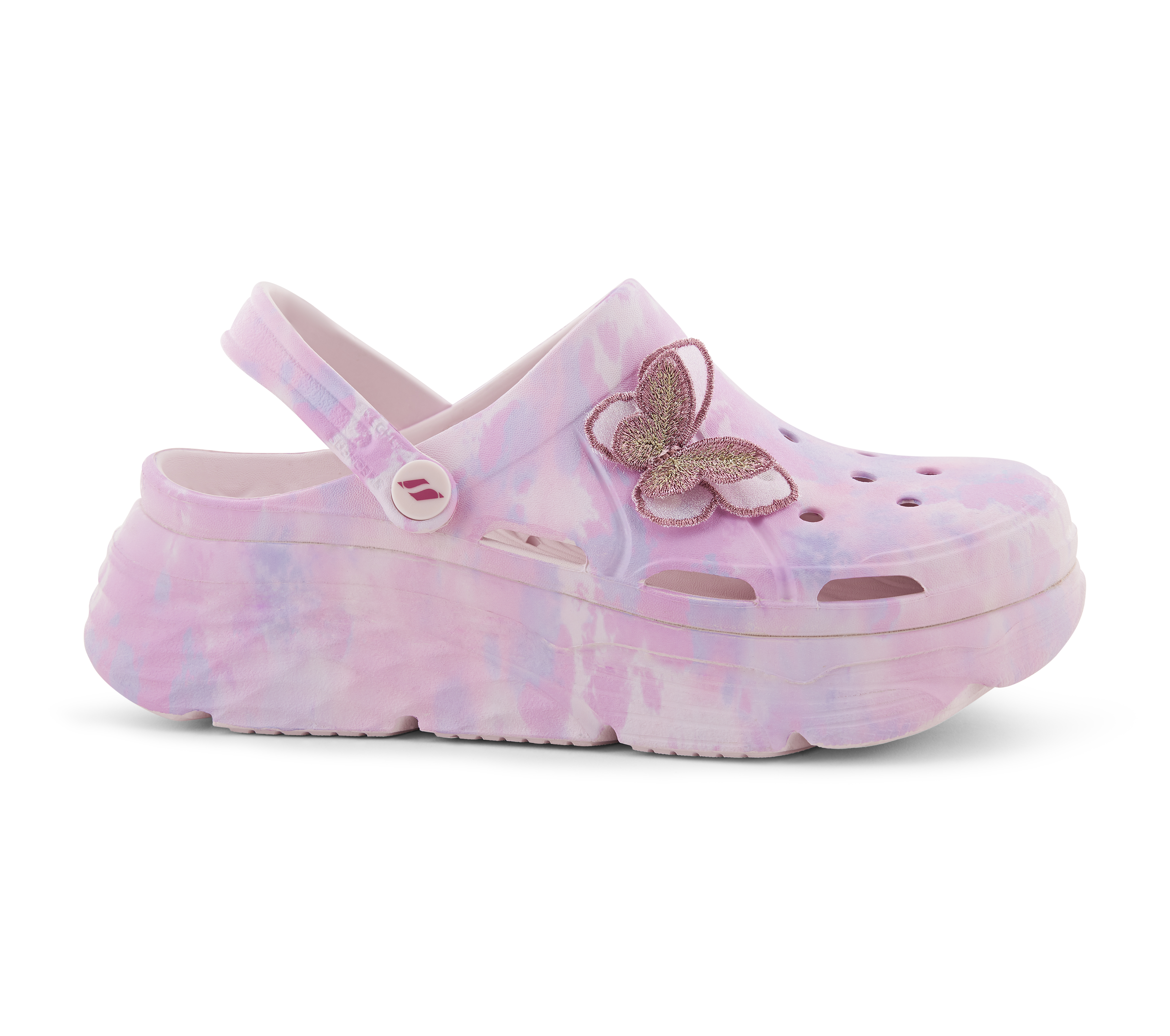 MAX CUSHIONING, PINK/MULTI Footwear Right View