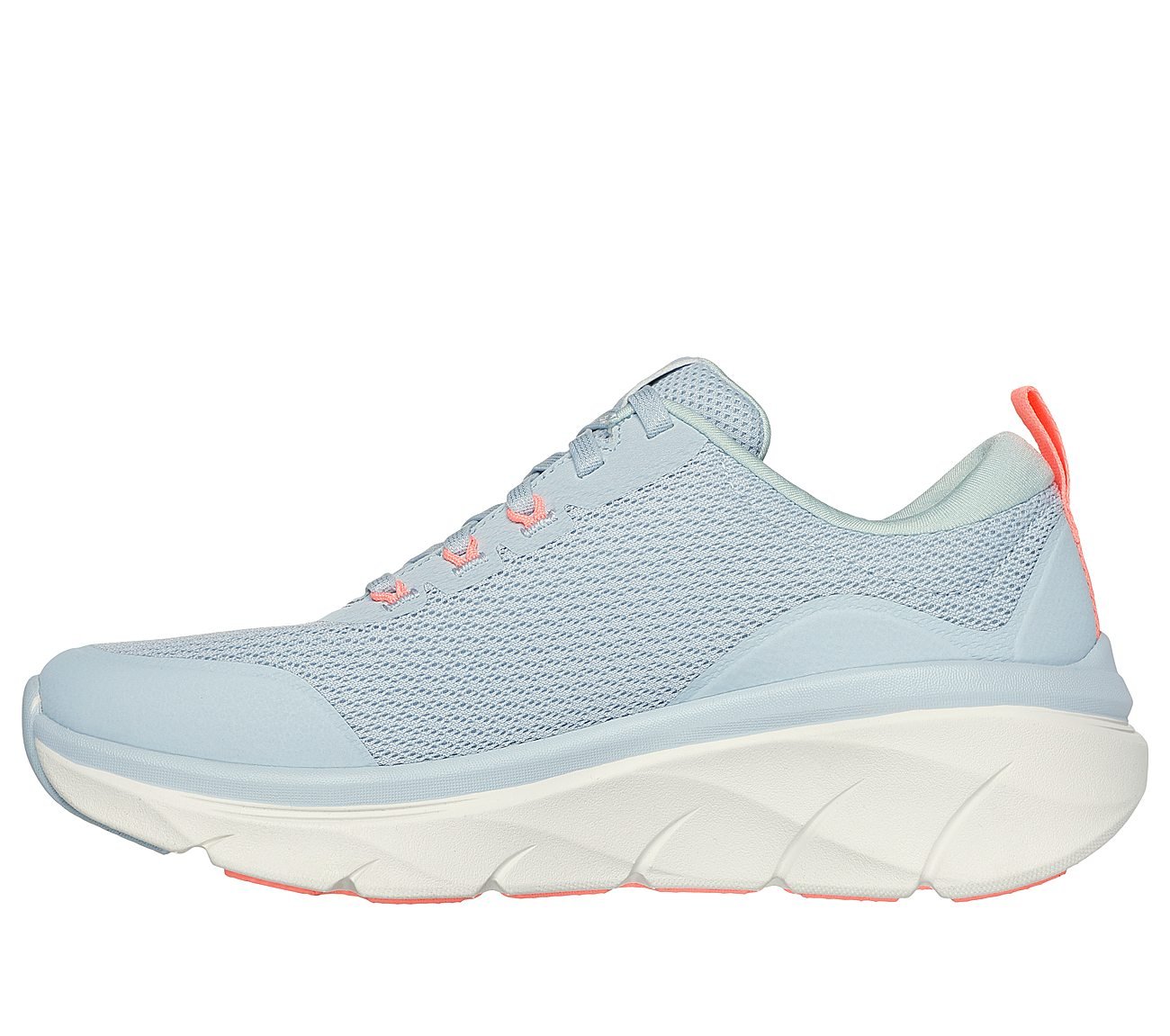 D'LUX WALKER 2.0-RADIANT ROSE, BLUE NEON CORAL Footwear Left View