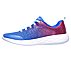 GO RUN 600-SPARKLE SPEED, BLUE/NEON PINK Footwear Left View