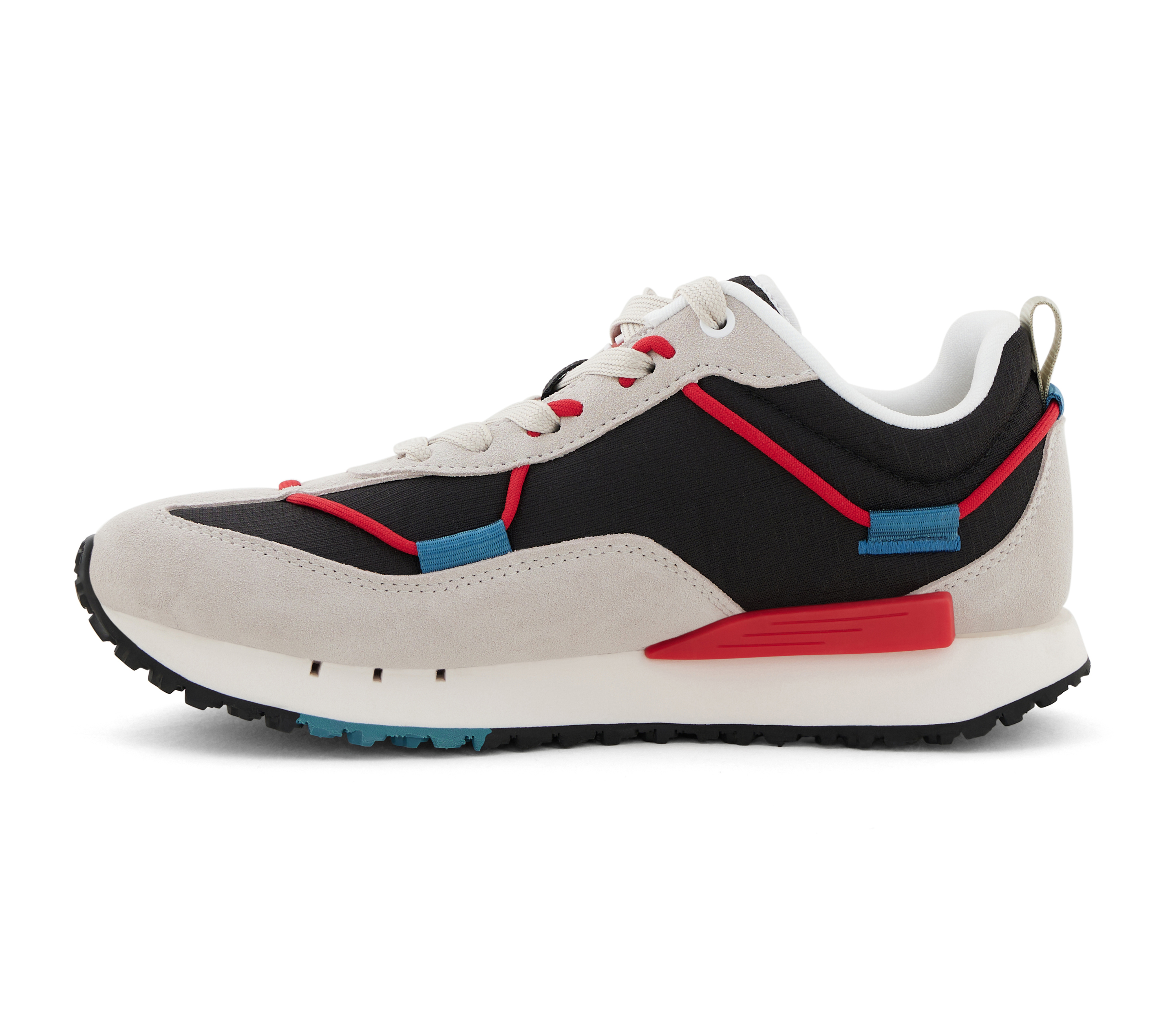 UPPER CUT CLASSIC JOGGER-PACE, BLACK/MULTI Footwear Left View