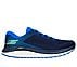 GO RUN PERSISTENCE, BLUE/YELLOW Footwear Lateral View