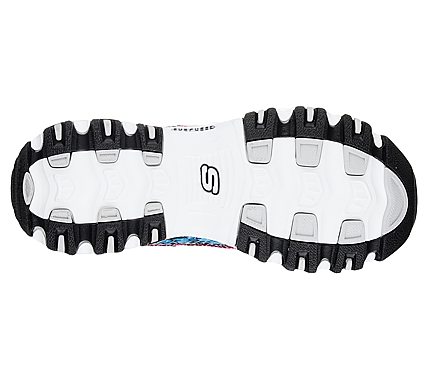 D'LITES-RUNWAY READY, WHITE/BLACK/MULTI Footwear Left View