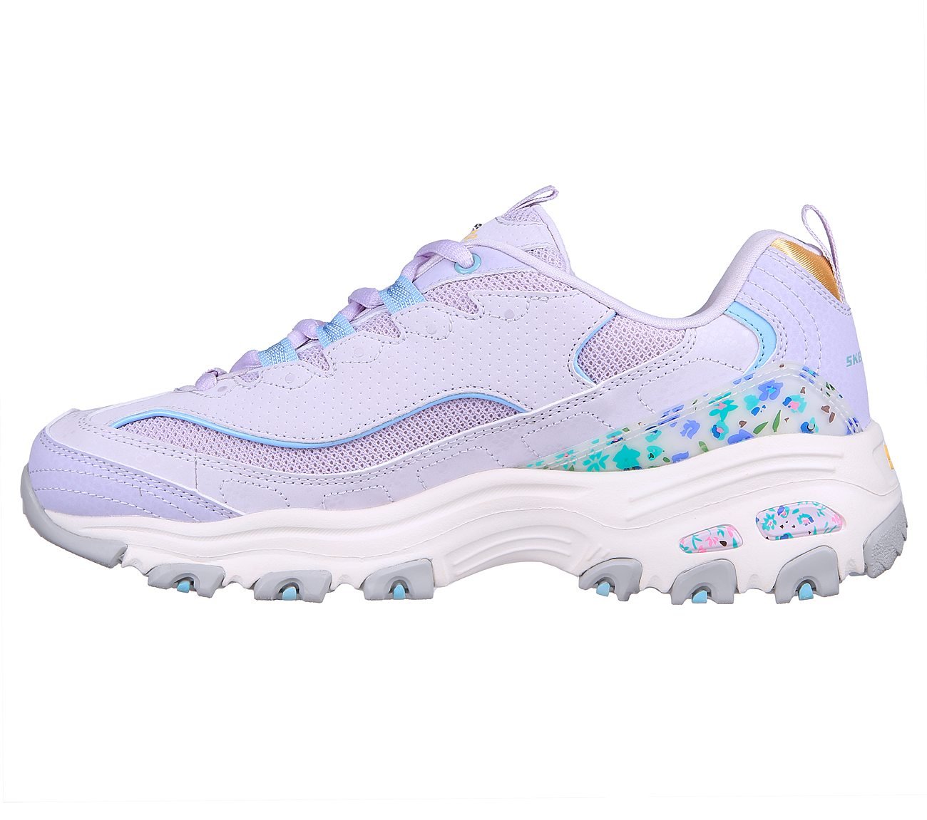 D'LITES-SWEET THINGS, LAVENDER/MULTI Footwear Left View