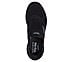 GO WALK ANYWHERE - THE TOURIS, BBLACK Footwear Top View