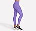 GOFLEX RIB FL HW LEGGING, NEON PINK/PURPLE