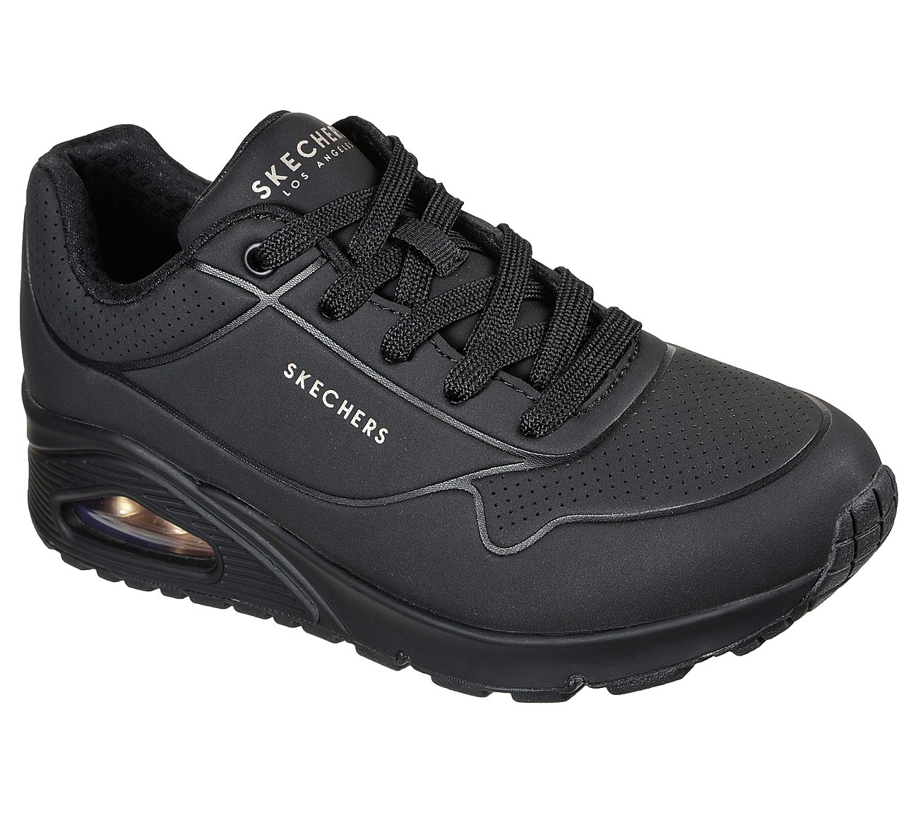 UNO - STAND ON AIR, BBLACK Footwear Right View
