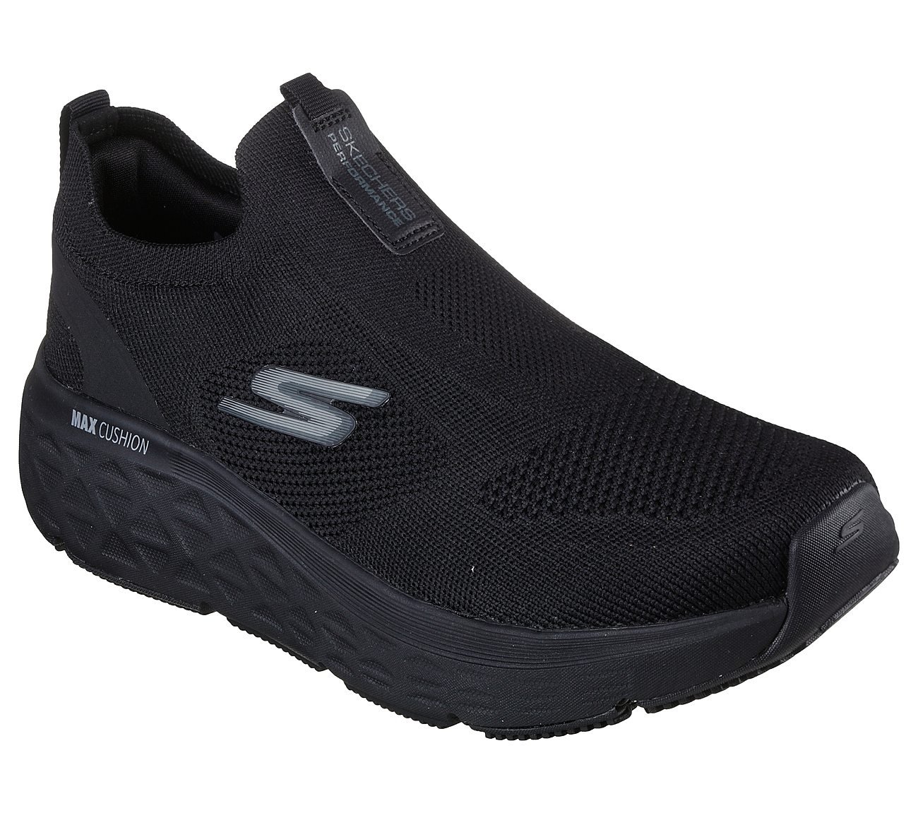 MAX CUSHIONING DELTA, BLACK Footwear Right View