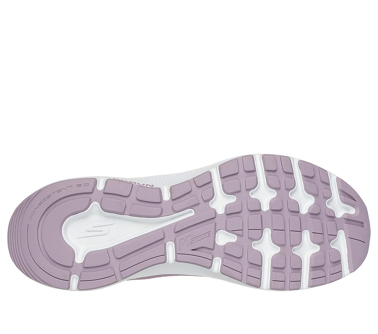 GO RUN CONSISTENT 2, MMAUVE Footwear Bottom View