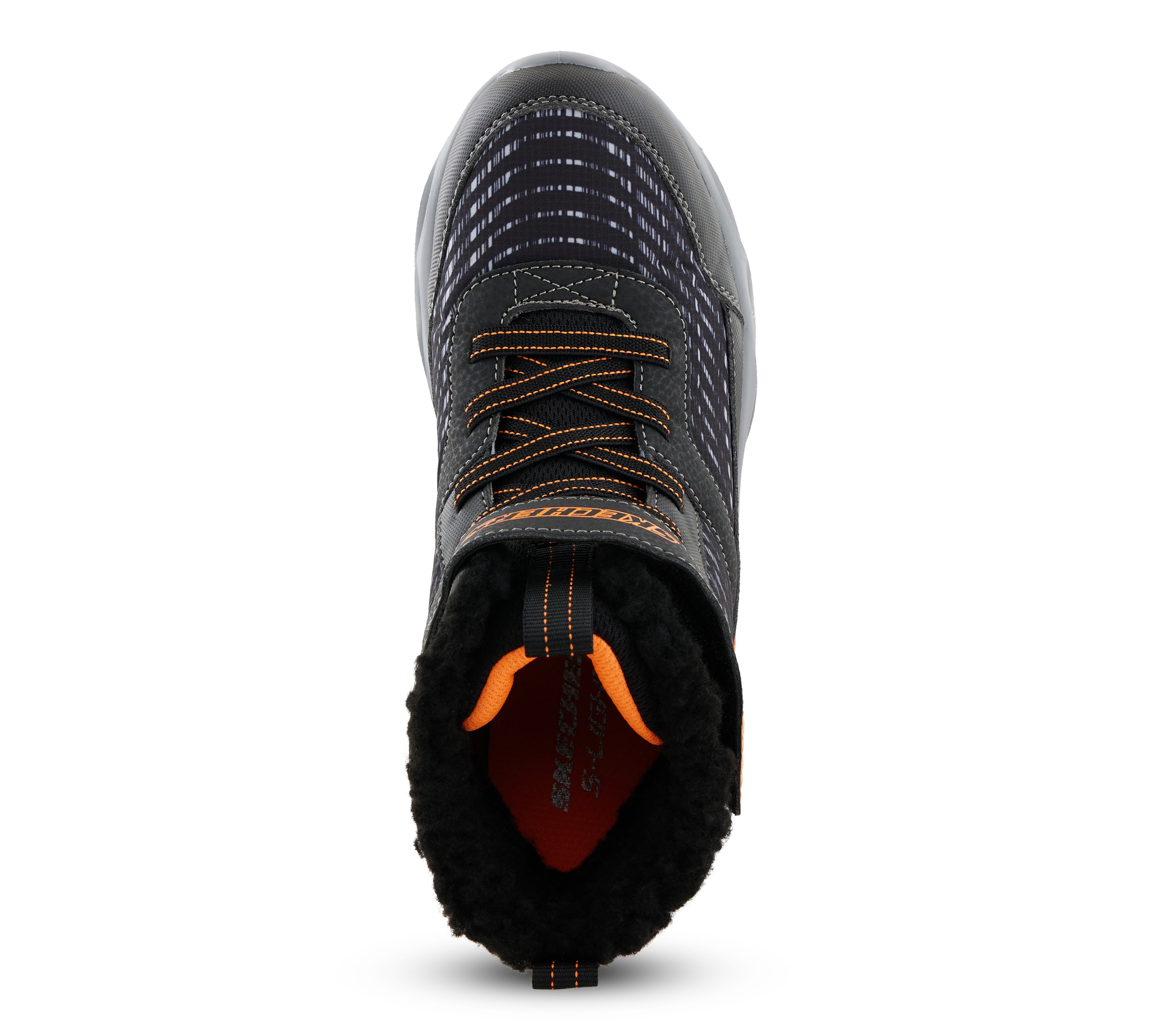 TWISTED-BRIGHTS - DROVOX, BLACK/ORANGE Footwear Top View