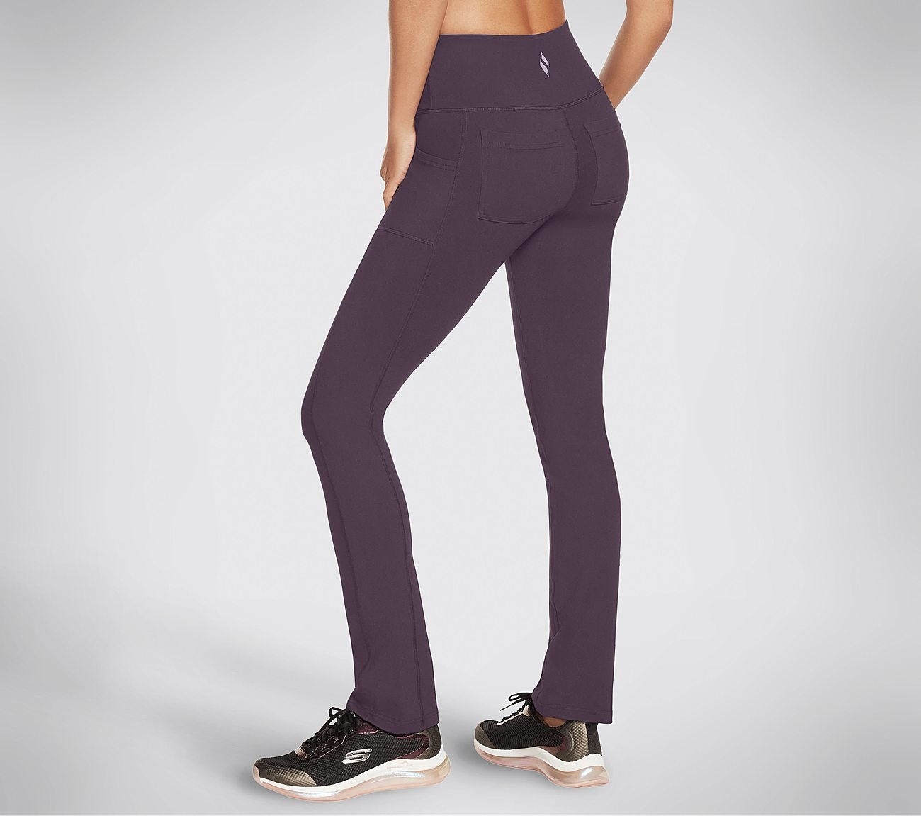 GOWALK PANT JOY, DARK PURPLE Apparel Right View