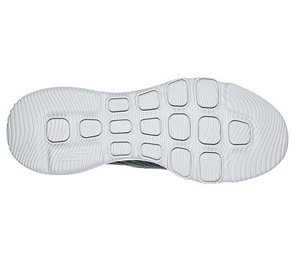 GO RUN FOCUS-RAPTOR, NAVY/LIME Footwear Bottom View